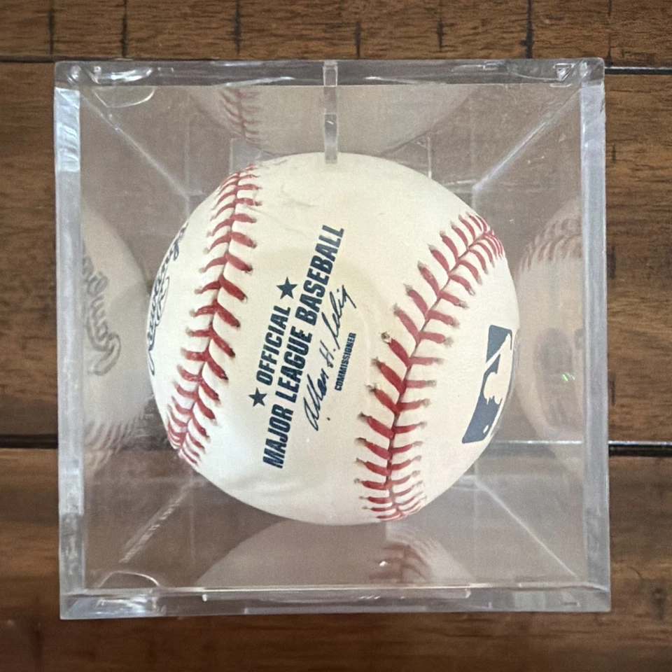 Béisbol MLB auténtico firmado por Eric Byrnes Foto 2 de 3