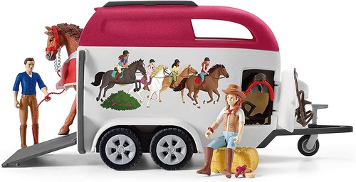 SCHLEICH, Grand voyage équestre en voiture plus remorque, échelle , SHL42535 - Picture 2 of 4