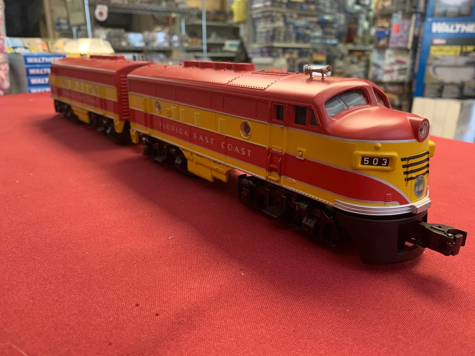 FLORIDA EAST COAST F3 A/A DIESELS MTH RAILKING LIKE NU W/ORIGINAL BOX FREE SHIP. - Image 4 of 4
