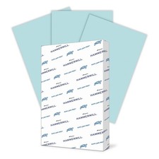 Hammermill Colored Paper, 20 lb Blue Printer Paper, 11 x 17-1 Ream 500 Sheets