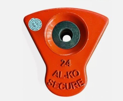 ALKO AL-KO ALCO Caravan wheel lock No 24, Used Condition INSERT ONLY
