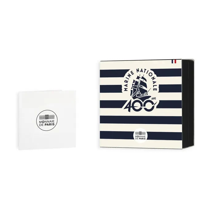 Coffret BE/Proof 2€ Euros France 2026 Marine Nationale COLORISEE