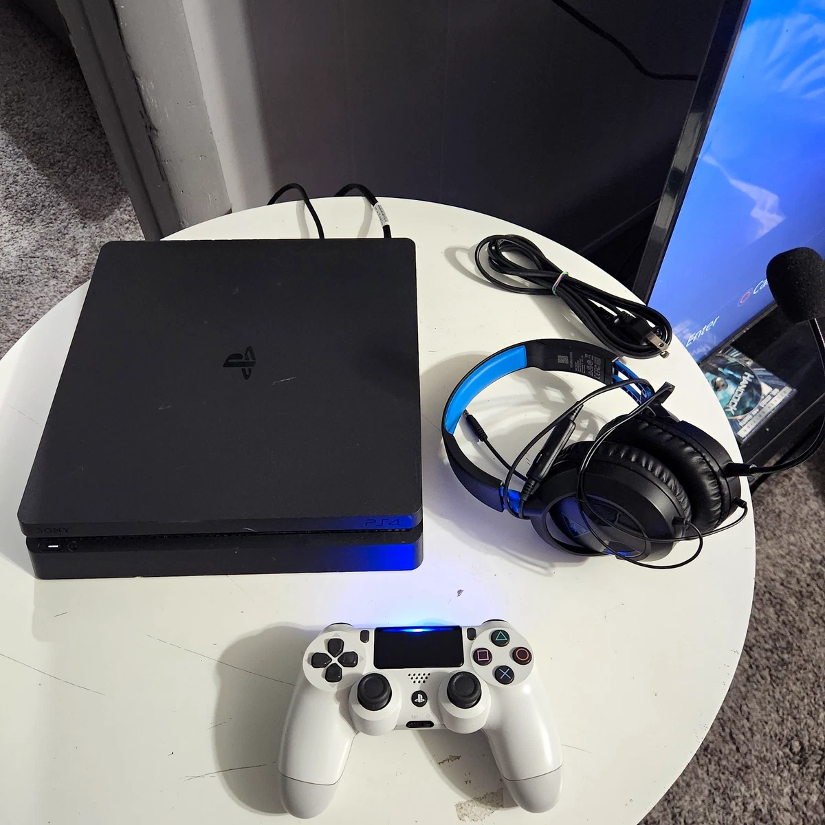 Sony PlayStation 4 Slim Black Video Game Consoles for sale - eBay