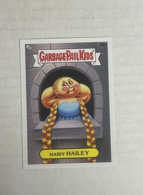 Hairy Hailey 69a Topps 2022 Garbage Pail Kids GPK Book Worms