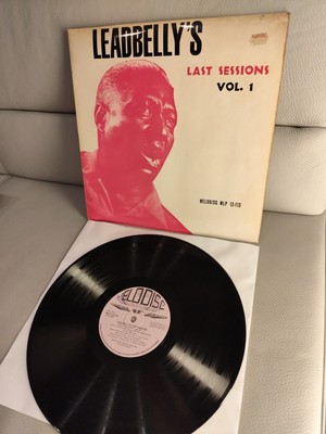 Leadbelly Leadbellys Last Sessions Vol. 1  Melodisc Vinyl LP --EX/G