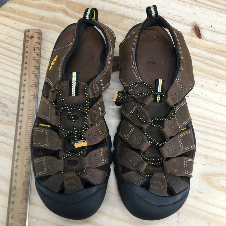 Sandalias KEEN Para Hombres 10.5 Marrón Newport Pescador Cuero Senderismo Aire Libre 1001870 Foto 4 de 4