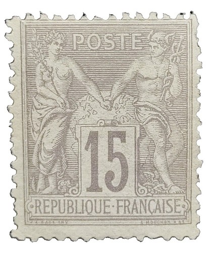 Japan 55 Mint hinged 5r gray 1876-77 issue CV $25 | eBay