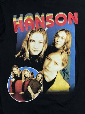 Vintage Hanson Band T-Shirt Unisex Tee For Men Women Size S