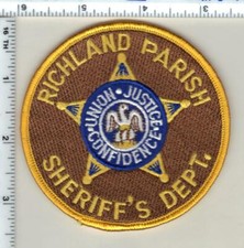 Richland Parish Sheriff (Louisiana) 2nd Issue Shoulder Patch