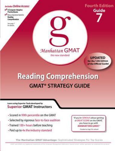 Reading Comprehension GMAT Preparation Guide by Manhattan GMAT Staff ...