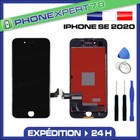 VITRE TACTILE + ECRAN LCD RETINA POUR IPHONE SE 2020 NOIR + OUTILS