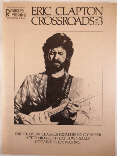 Songbook - ERIC CLAPTON - CROSSROADS, Vol. 3, mint condition - Picture 1 of 4