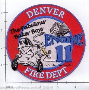 Colorado Denver CO Fire Dept Patch