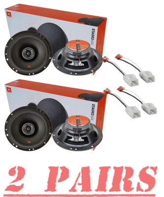 METRA, JBL JBL Stage2624 240W 2way 6.5" Speaker upgrade package for 2007-2017 Jeep Wrangler