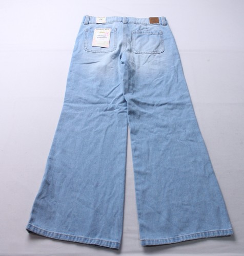 Celebrity Pink Girl's Janelle Pork Chop Pocket Palazzo Jeans EJ2 Indigo Size 12 - Picture 4 of 5