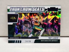 TREY LANCE 2021 Contenders Draft Front Row Seats BLUE EXPLOSION ~ NDSU ~ #'d /39