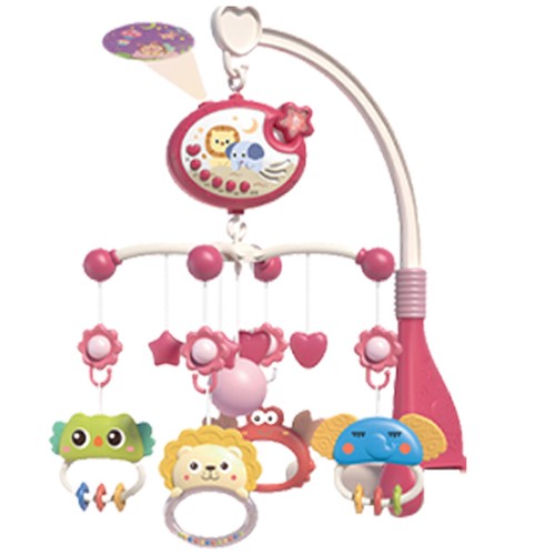 Baby Musical Bed Bell Nursery Light Crib Mobile Star Music Box Rattle Toy Remote - Picture 14 of 14