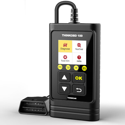 ThinkOBD100 Profi KFZ OBD2 Diagnosegerät Auto Scanner Fehler Auslesegerät DE