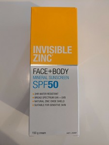 invisible zinc face and body