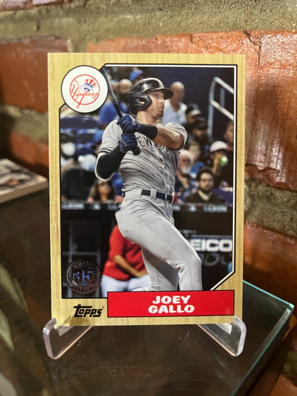 2022 Topps Series 1 T87 89 Joey Gallo 35th Anniversary 1987 Insert 2022-topps-series-1-t87-89-joey-gallo-35th-anniversary-1987-insert