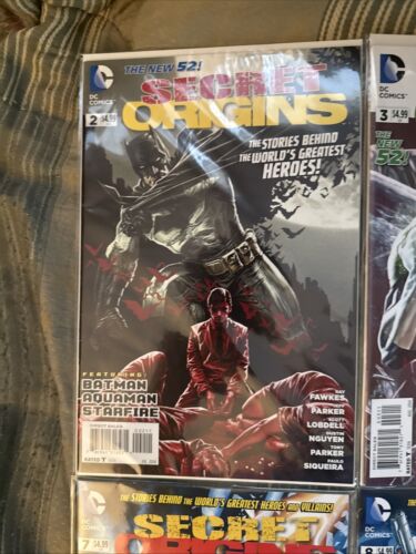 Lote de Secret Origins #2 3 4 7 8 11 DC Nuevos 52 Cómics 2014 Harley Quinn Batman - Imagen 2 de 7