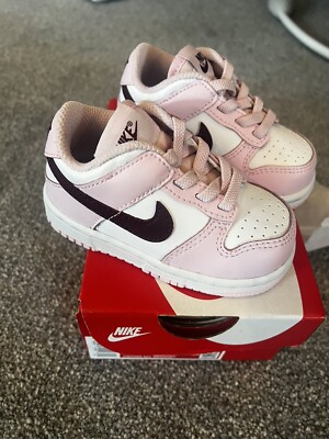 baby nike dunks pink Foam/dark Beetroot 4.5uk