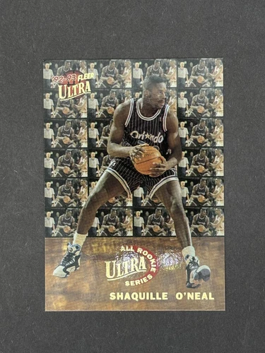 1992-93 Fleer Ultra SHAQUILLE O'NEAL All Rookie Card No. 7 of 10 Orlando Magic