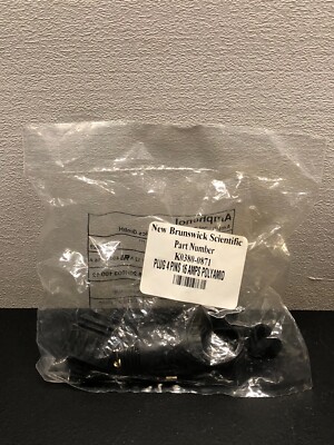 New Brunswick Scientific PN K0380-0871 PLUG 4 PINS 16 AMPS Polyamid
