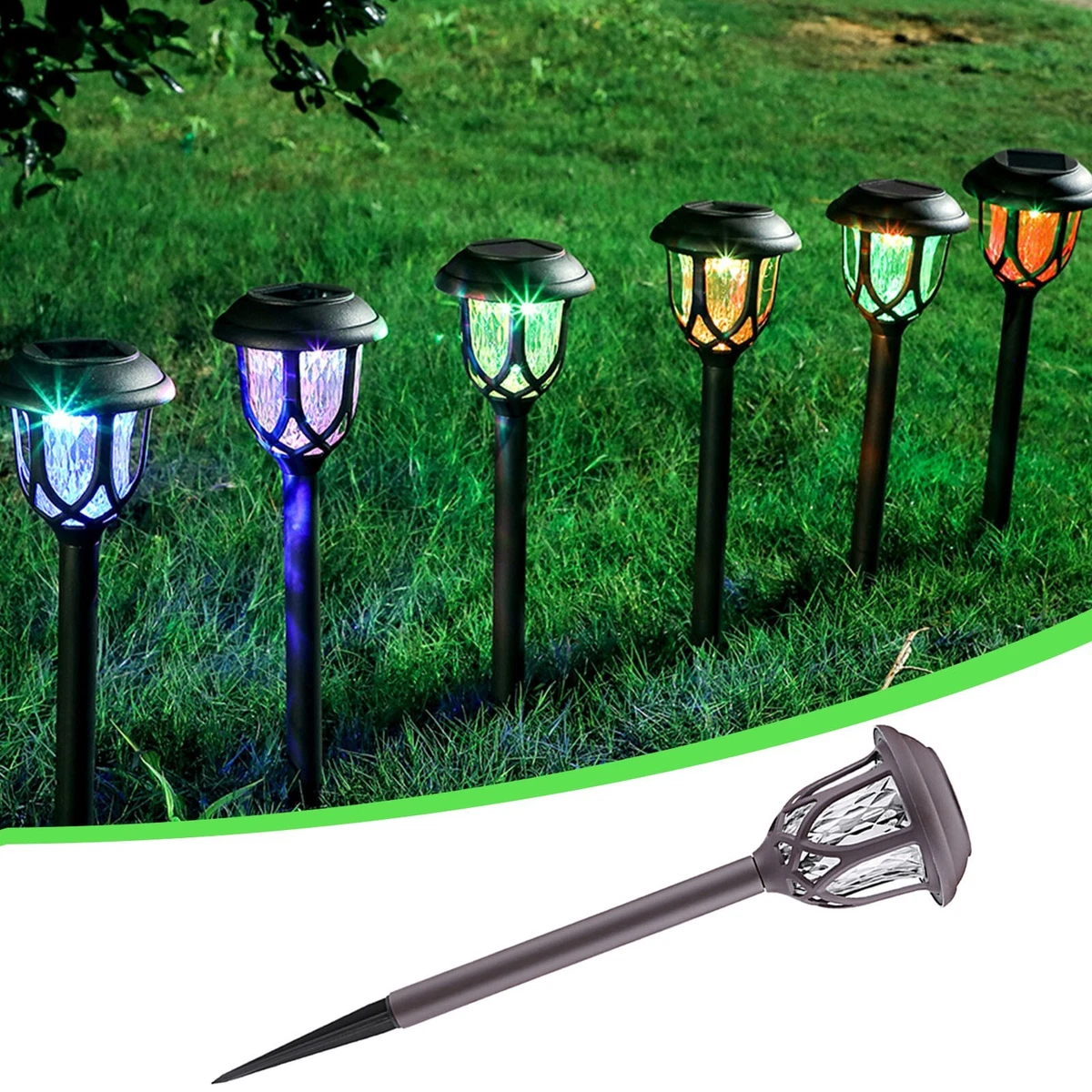 Solar panel clearance walkway lights