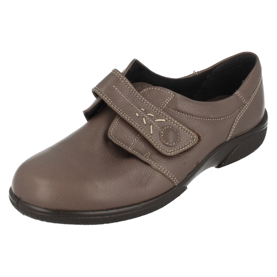 Ladies Leather Wide Fitting Easy B Shoes : Healey - Slight factory seconds - Image 3 of 4