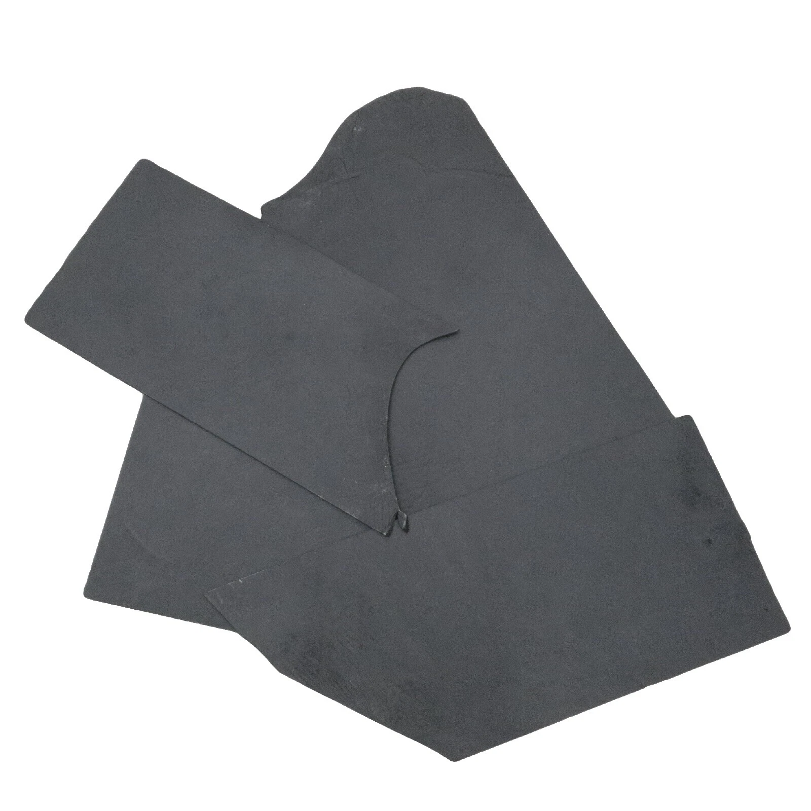 Black Leathercraft Hides & Fur Pelts Remnants