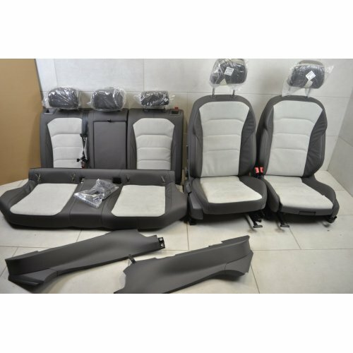 Original VW  Arteon Sitzausstattung Alcantara/Leder "Vienna" Mistralgrau/Raven-G
