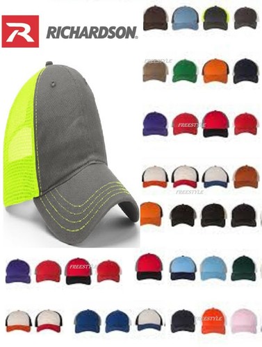 New Richardson Washed Trucker Cotton 