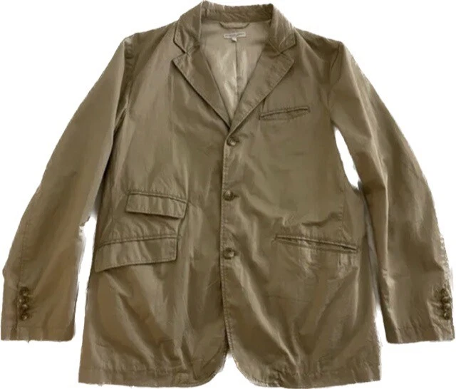 ENGINEERED GARMENTS Three Button ANDOVER Jacket / Blazer MADE in USA Sz-L