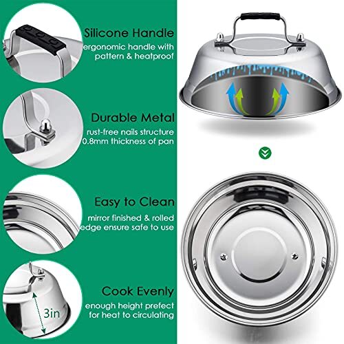 Griddle Accessories Set Of 20 Complete Stainless Steel Griddle Spatula Tools Wit - Picture 4 of 8