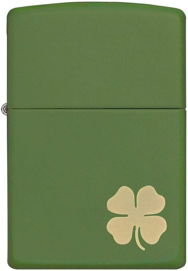 CHAPPY⛵️　カーキ　サイズ2 Zippo Four Leaf Clover Green Matte 21032 | eBay