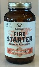 Heart & Soil Fire Starter High Stearic Acid 500mg 180 Capsules Exp. 1/27