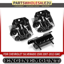 3x Engine Motor & Transmission Mount for Chevy Silverado 1500 GMC Sierra 1500 V6