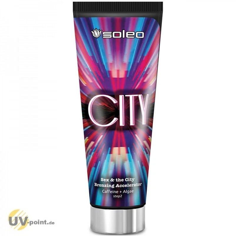 SOLEO CITY Sex & the City Acelerador Bronceador SolariumKosmetik Loción Bronceadora