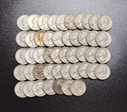 1964 Washington Quarter 47 Coin Set
