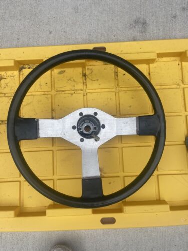 80-86 Datsun Nissan Truck 720 OEM ST Steering Wheel  Original No-Horn Button. - Picture 1 of 2