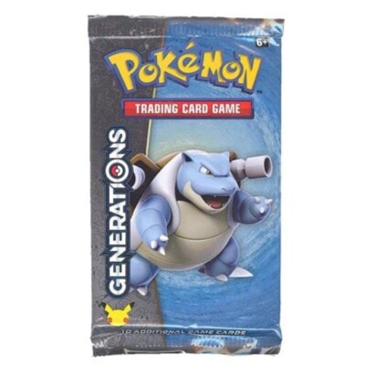 Pokemon Cards Generations Booster Pack (Blastoise Cover Art Artwork 10 Cards | eBay Pokemon Cards Generations Booster Pack (Blastoise Cover Art Artwork 10 Cards | eBay
