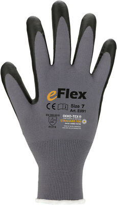 2 Paar Arbeitshandschuhe, Garten- & Montagehandschuhe -alt. MaxiFlex - Gr. 7-11