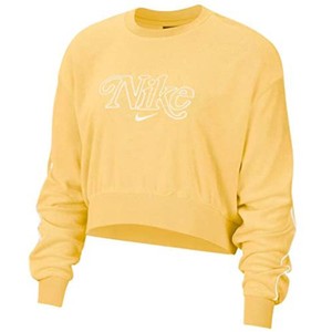 yellow nike sweater womens