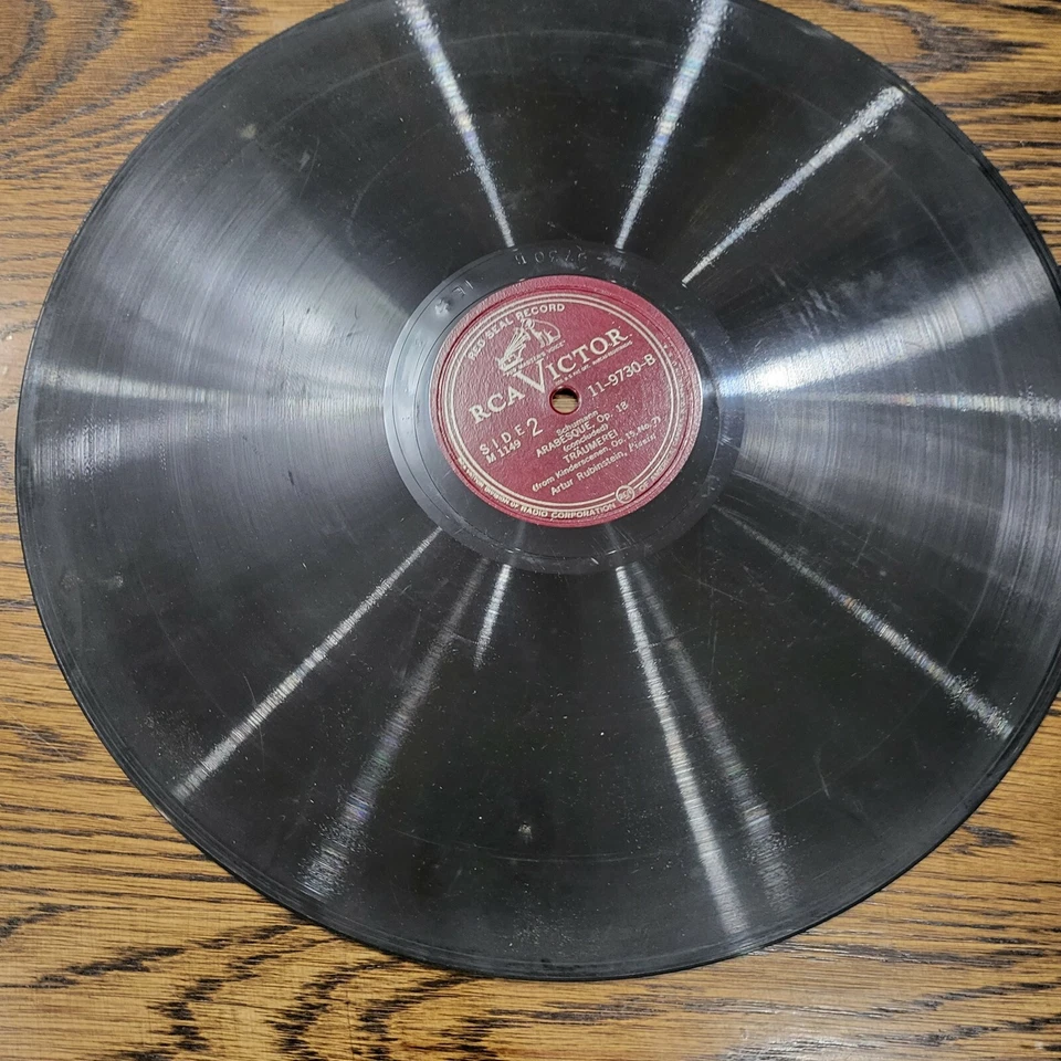Rca Victor Vinyl Arabesque Op. 18 & Rhapsody in G MINOR Op.79 No.2 11-9732 9730 - Image 3 of 4