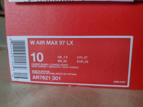 NIKE AIR MAX 97 LX CARGO Talla 42 - Imagen 12 de 12