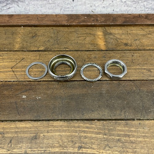 Vintage Kuwahara HeadSet Top Nut Race Parts Old School BMX Made Japan 1 in Cap - Picture 4 of 13