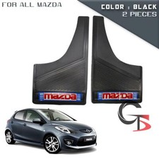 Fits All Mazda Pickup Sedan Suv Front Mud Splash Guard Rubber Black Trim 2 Pc Fits All Mazda Pickup Sedan Suv Front Mud Splash Guard Rubber Black Trim 2 Pc