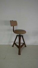 30er Werkstatt-Hocker Industrie Design, Dreibein, Art Dèco Bauhaus Stuhl ROWAC?