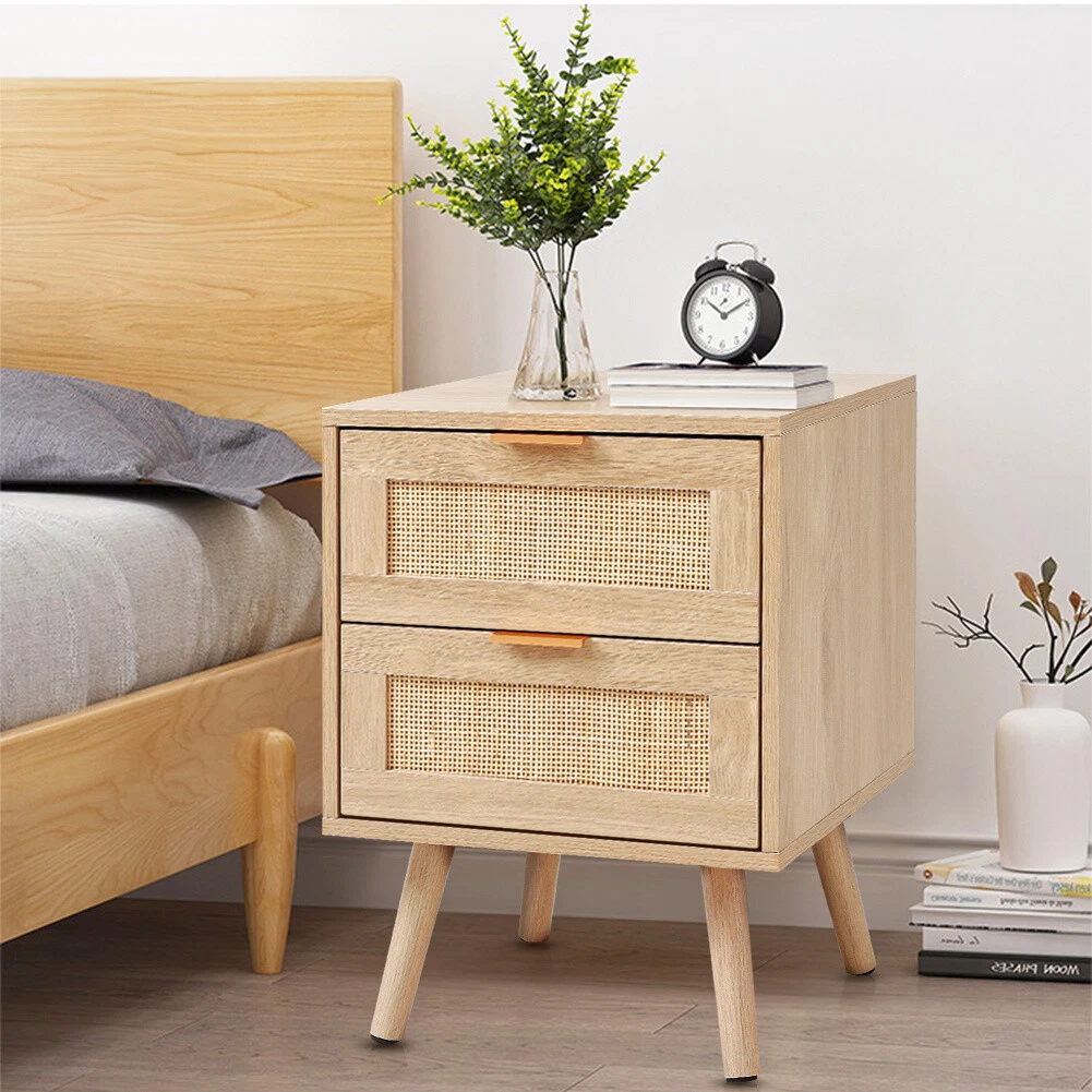 Bedroom nightstand 2024 set of 2